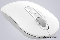 Мышь A4Tech Fstyler FG20 белый оптическая (2000dpi) беспроводная USB для ноутбука (4but)