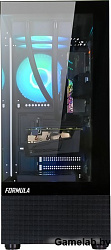Корпус Formula Crystal Z1 черный без БП ATX 2xUSB2.0 1xUSB3.0 audio bott PSU