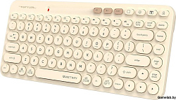 Клавиатура A4Tech Fstyler FBK36C AS бежевый USB беспроводная BT/Radio slim Multimedia (FBK36C AS)