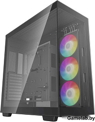 Корпус MidiTower Deepcool CH780 black (ATX, без БП, ARGB, 4xUSB3.2 Type-A + USB3.2 Type-C) (R-CH780-
