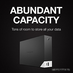 Жесткий диск Seagate USB 3.0 20Tb STLC20000400 One Touch Hub 3.5" черный USB 3.0 type C