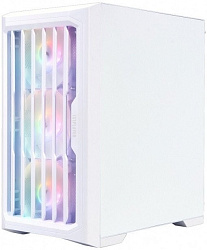 Корпус 1STPLAYER BULLET HUNTER H2 White / mATX / 4x120mm FRGB fans / H2-WH-4F1-W