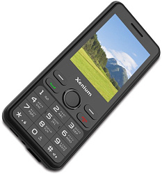 Мобильный телефон Xenium X280 черный моноблок 2Sim 2.8" 240x320 Nucleus 0.3Mpix GSM900/1800 MP3 FM m