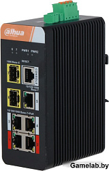 Коммутатор Dahua DH-IS4207-4GT-120 5G 2SFP 4PoE 120W неуправляемый