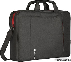 Сумка для ноутбука Defender Geek 15.6" (цвет черный, карман) (26084)