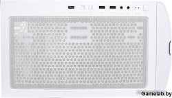 Корпус 1STPLAYER FIREBASE X4 White / ATX, TG / 4x120mm LED fans inc. / X4-WH-4F1-W