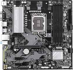 Материнская плата Gigabyte B760M D3HP Soc-1700 Intel B760 4xDDR5 mATX AC`97 8ch(7.1) GbLAN RAID+VGA+