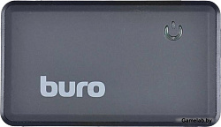 Устройство чтения карт памяти USB2.0 Buro BU-CR-151 черный