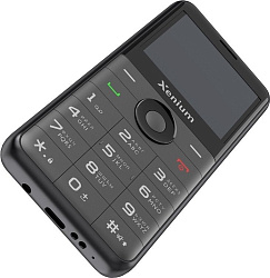 Мобильный телефон XENIUM X700 черный моноблок 1.77" 128x160 Nucleus 0.3Mpix GSM900/1800 MP3