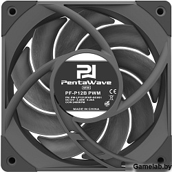 Вентилятор PentaWave PF-P12B PWM / 120mm 4 pin MFDB 600-2400rpm 71,3CFM 32.5dBA / Black