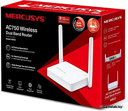 Роутер беспроводной Mercusys MR20 AC750 10/100BASE-TX белый