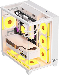 Корпус Formula Crystal Z9 белый без БП ATX 2xUSB3.0 1xUSB3.1 audio bott PSU