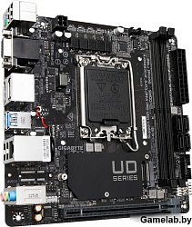 Материнская плата Gigabyte H610I Soc-1700 Intel H610 2xDDR5 mini-ITX AC`97 8ch(7.1) GbLAN+VGA+HDMI+D
