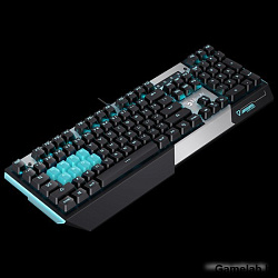Клавиатура A4Tech Bloody B865 механическая серый/черный USB for gamer LED
