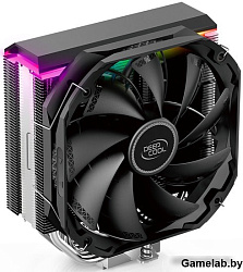 Кулер DEEPCOOL AS500 LGA20XX/1366/115X/AM4/AM3/+/AM2/+/FM2/+/FM1 (6шт/кор, TDP 220W, PWM, ARGB Led, 