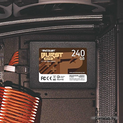 SSD жесткий диск SATA2.5" 240GB BURST PBE240GS25SSDR PATRIOT
