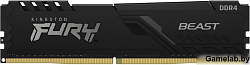 Модуль памяти DDR4 Kingston 32Gb 3200MHz FURY Beast CL16 [KF432C16BB/32]