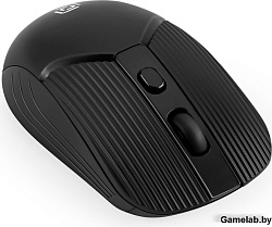 Мышь Оклик 509MW black черный оптическая (1600dpi) беспроводная USB для ноутбука (4but)