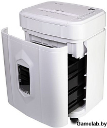 Шредер Heleos АП23-4 черный с автоподачей (секр.P-4) перекрестный 145лист. 23лтр. скрепки скобы пл.к