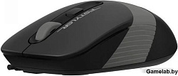 Мышь A4Tech Fstyler FM10S черный/серый оптическая (1600dpi) silent USB (3but)