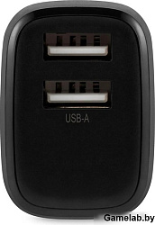 Сетевое зар./устр. Buro BUWH1 15.5W 3.1A 2xUSB универсальное черный (BUWH15S200BK)