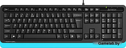 Клавиатура A4Tech Fstyler FKS10 черный/синий USB