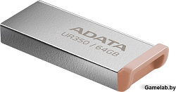 Флэш-накопитель USB3.2 64G BROWN UR350-64G-RSR/BG ADATA