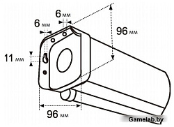 [LEP-100115] Настенный экран Lumien Eco Picture 206х274см (рабочая область 198х266 см) Matte White п