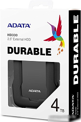 Жесткий диск A-Data USB 3.0 4Tb AHD330-4TU31-CBK HD330 DashDrive Durable 2.5" черный