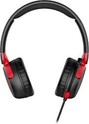 Наушники с микрофоном HyperX Cloud Mini черный/красный накладные оголовье (7G8F4AA)