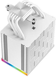 Кулер DEEPCOOL AK500 DIGITAL WH LGA20XX/1700/1200/115X/AM5/AM4 (9шт/кор, TDP 240W, PWM, Fan 120mm, 5