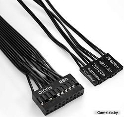 Корпус EXEGATE ExeGate AA-440 MidiTower 500 Вт ATX MicroATX Цвет черный EX290183RUS