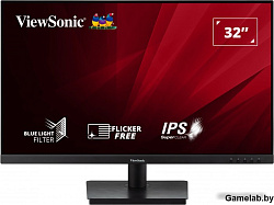 Монитор ViewSonic 31.5" VA3209-MH черный IPS LED 4ms 16:9 HDMI M/M матовая 1200:1 250cd 178гр/178гр 