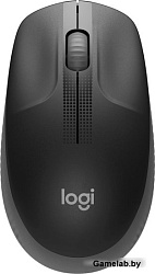 Мышь Logitech M190 черный/темно-серый оптическая (1000dpi) беспроводная USB (2but)