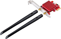 Сетевой адаптер Wi-Fi + Bluetooth Cudy WE3000S АХ5400 PCI Express (ант.внеш.съем) 2ант.