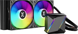 Система водяного охлаждения XASTRA LM240 ARGB BK  LGA LGA1851/1700/1200/115X/AM5/AM4 ( 2x120 ARFB fa