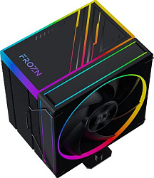 Кулер ID-COOLING FROZN A610 ARGB LGA20XX/1700/1200/115X/AM5/AM4 (10шт/кор, TDP 250W, PWM, черный, 6 