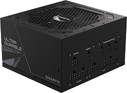 Блок питания Gigabyte ATX 1000W GP-UD1000GM PG5 80+ gold (24+4+4pin) APFC 120mm fan 8xSATA Cab Manag