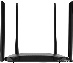 Роутер беспроводной Digma DWR-AC1202 AC1200 10/100/1000BASE-TX черный (упак.:1шт)