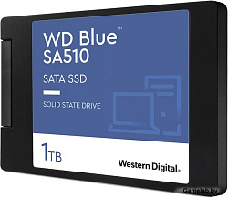 SSD жесткий диск SATA2.5" 1TB BLUE SA510 WDS100T3B0A WDC
