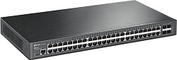 TP-Link JetStream управляемый коммутатор уровня 2+ на 48 гигабитных портов и 4 гигабитных uplink-пор