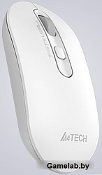 Мышь A4Tech Fstyler FG20 белый оптическая (2000dpi) беспроводная USB для ноутбука (4but)