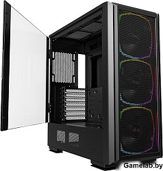 Корпус Montech Sky Two GX черный без БП ATX 10x120mm 5x140mm 2xUSB3.0 audio bott PSU