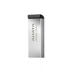 Флэш-накопитель USB3.2 64G BLACK UR350-64G-RSR/BK ADATA