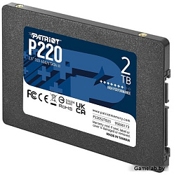 Накопитель SSD Patriot SATA III 2Tb P220S2TB25 P220 2.5"