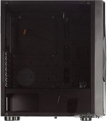 Корпус Formula F-3401 (V1) черный без БП ATX 3x120mm 2xUSB2.0 1xUSB3.0 audio bott PSU