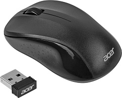 Мышь Acer OMR302 черный оптическая (1200dpi) беспроводная USB (3but)