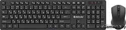 Клавиатура + мышка LIMA C-993 RU BLACK 45993 DEFENDER