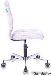 Кресло Бюрократ CH-330M серо-голубой Light-28 крестовина металл хром