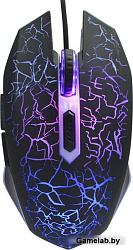 Мышь Оклик 896G черный оптическая (12800dpi) USB для ноутбука (6but)